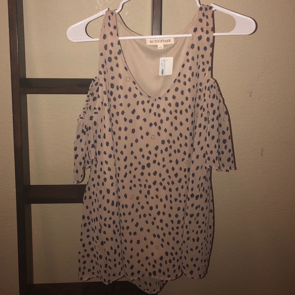 Open Shoulder Shirt
